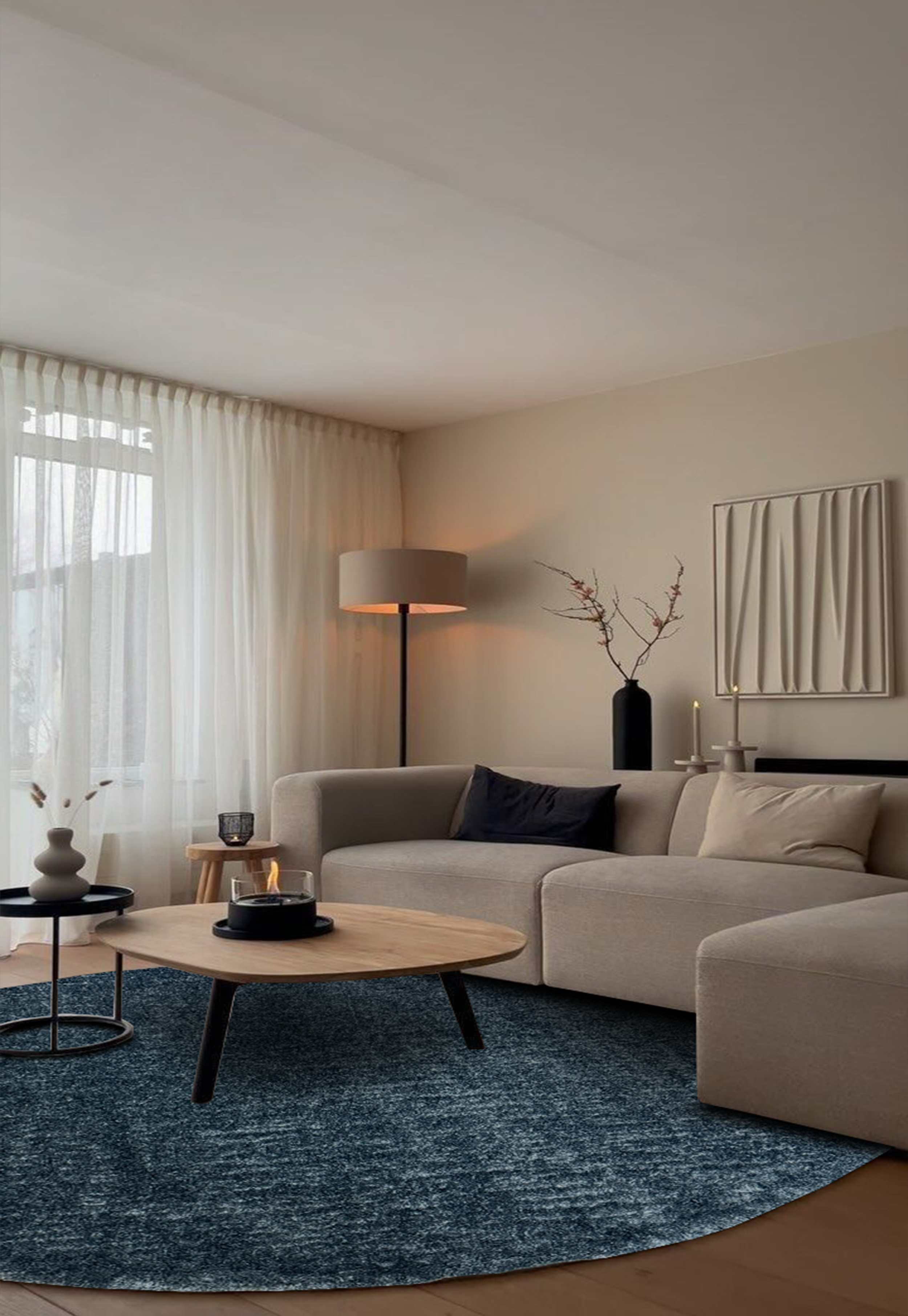 Terrina Graphite Round