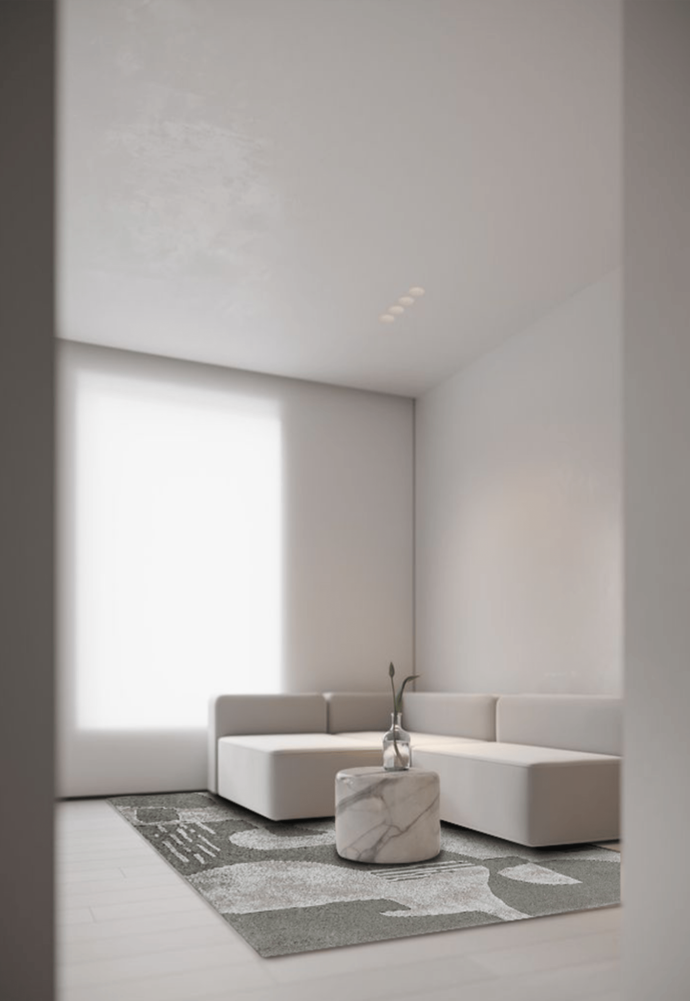 Degin Grey - Rectangular Rugs - DecoLiving