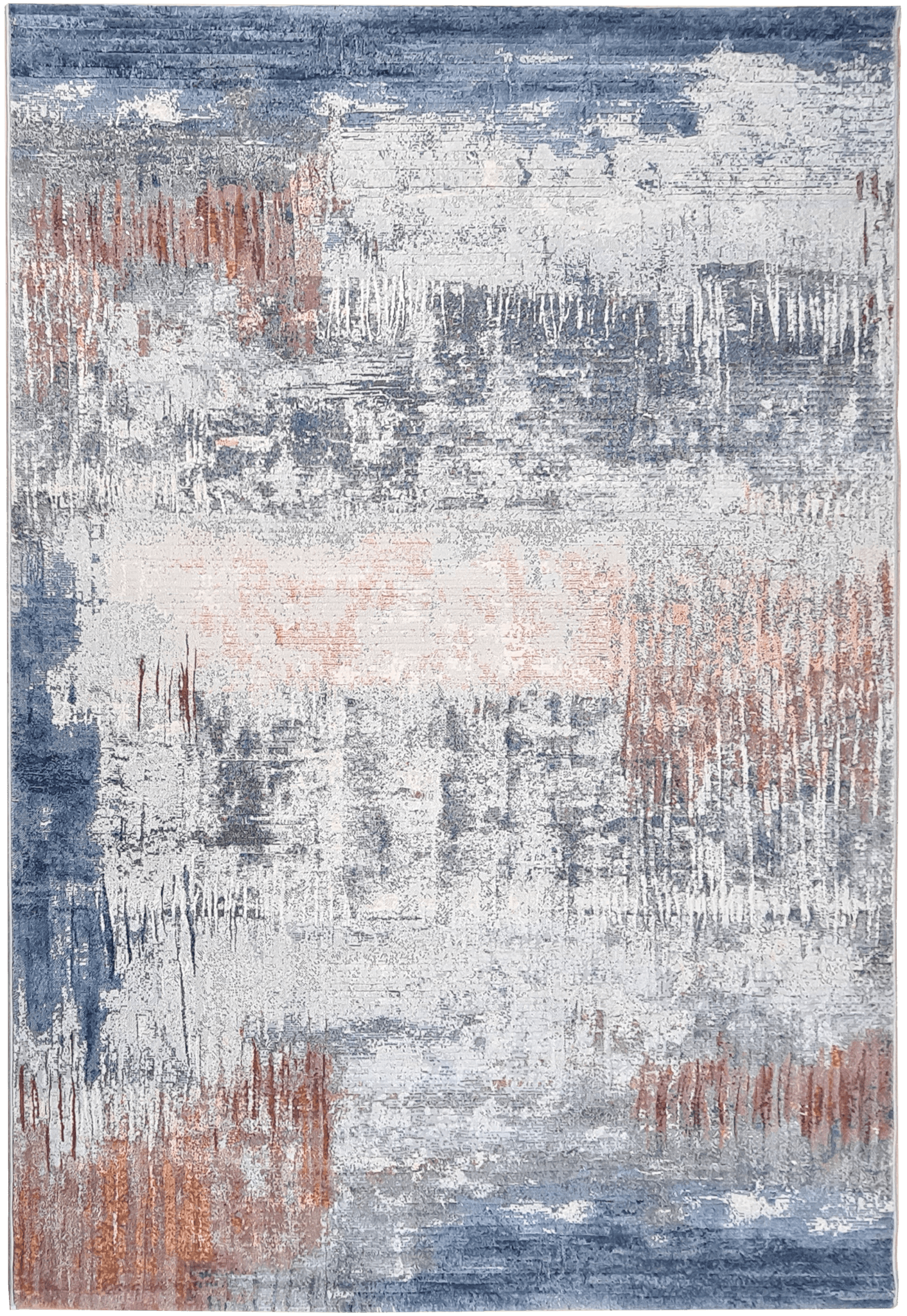 Alea Blue - Rectangular Rugs - DecoLiving
