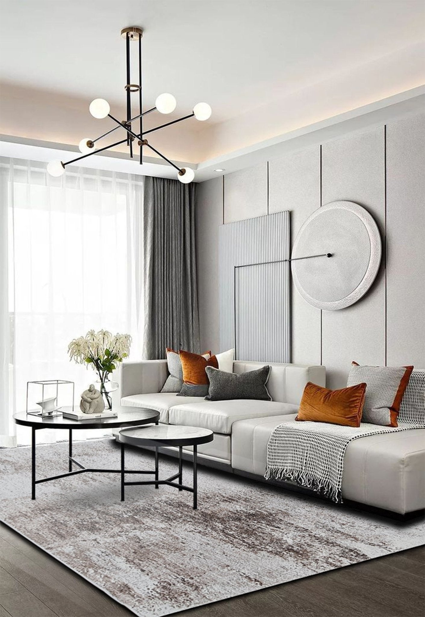 Alessi Coffee - Rectangular Rugs - DecoLiving