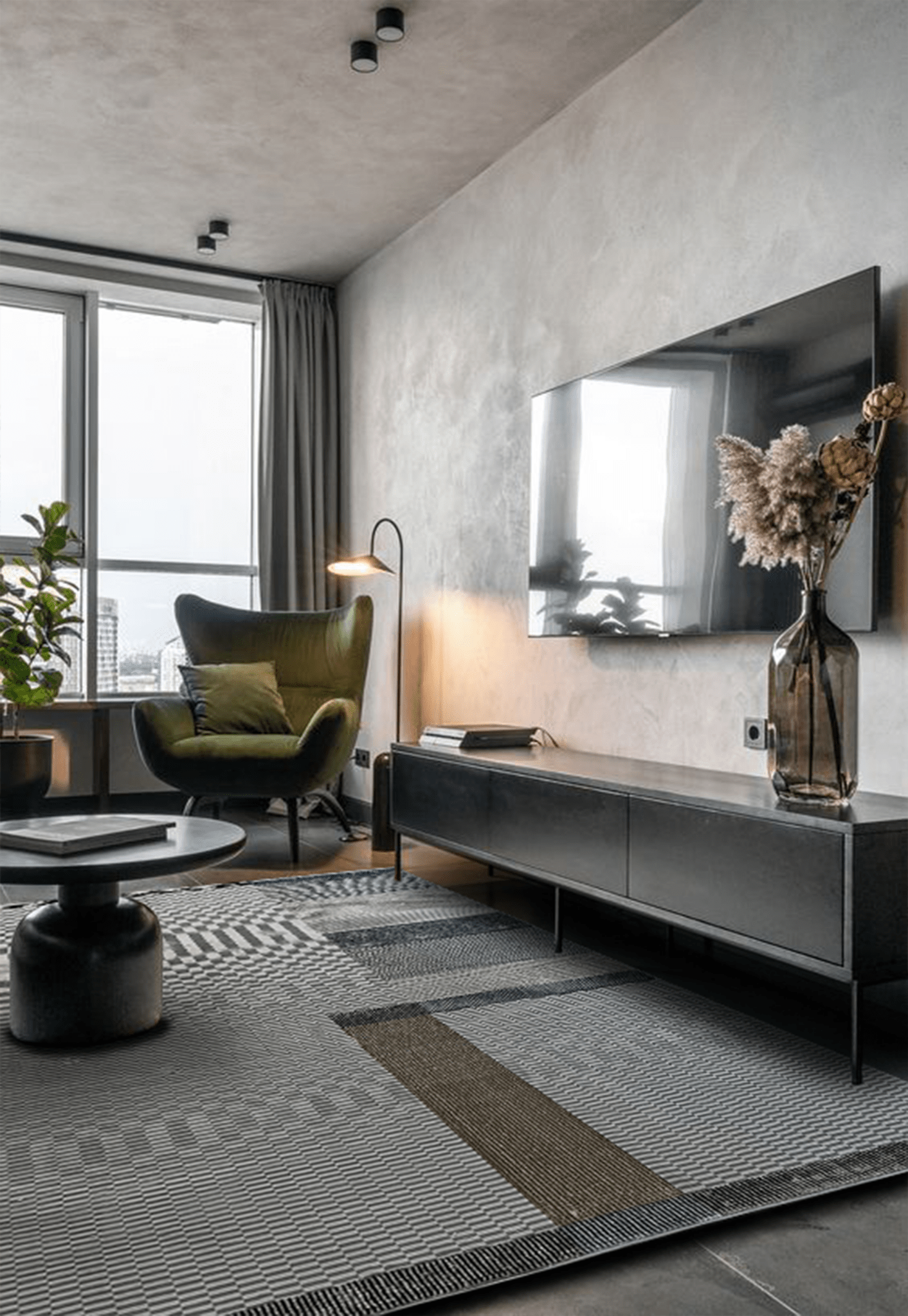 Breuer Gray - Rectangular Rugs - DecoLiving