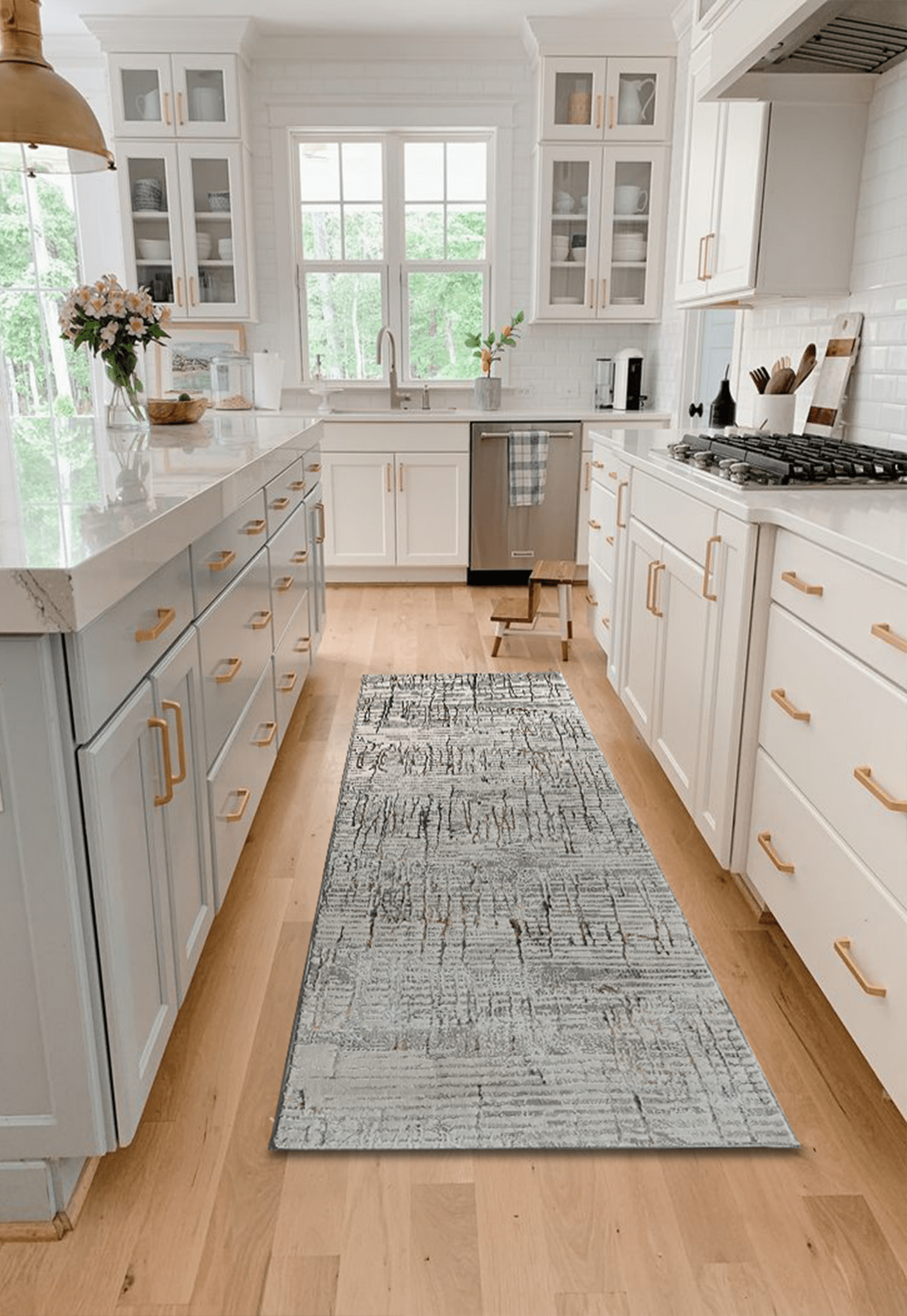 Cilen Crem Runner - Runner Rugs - DecoLiving