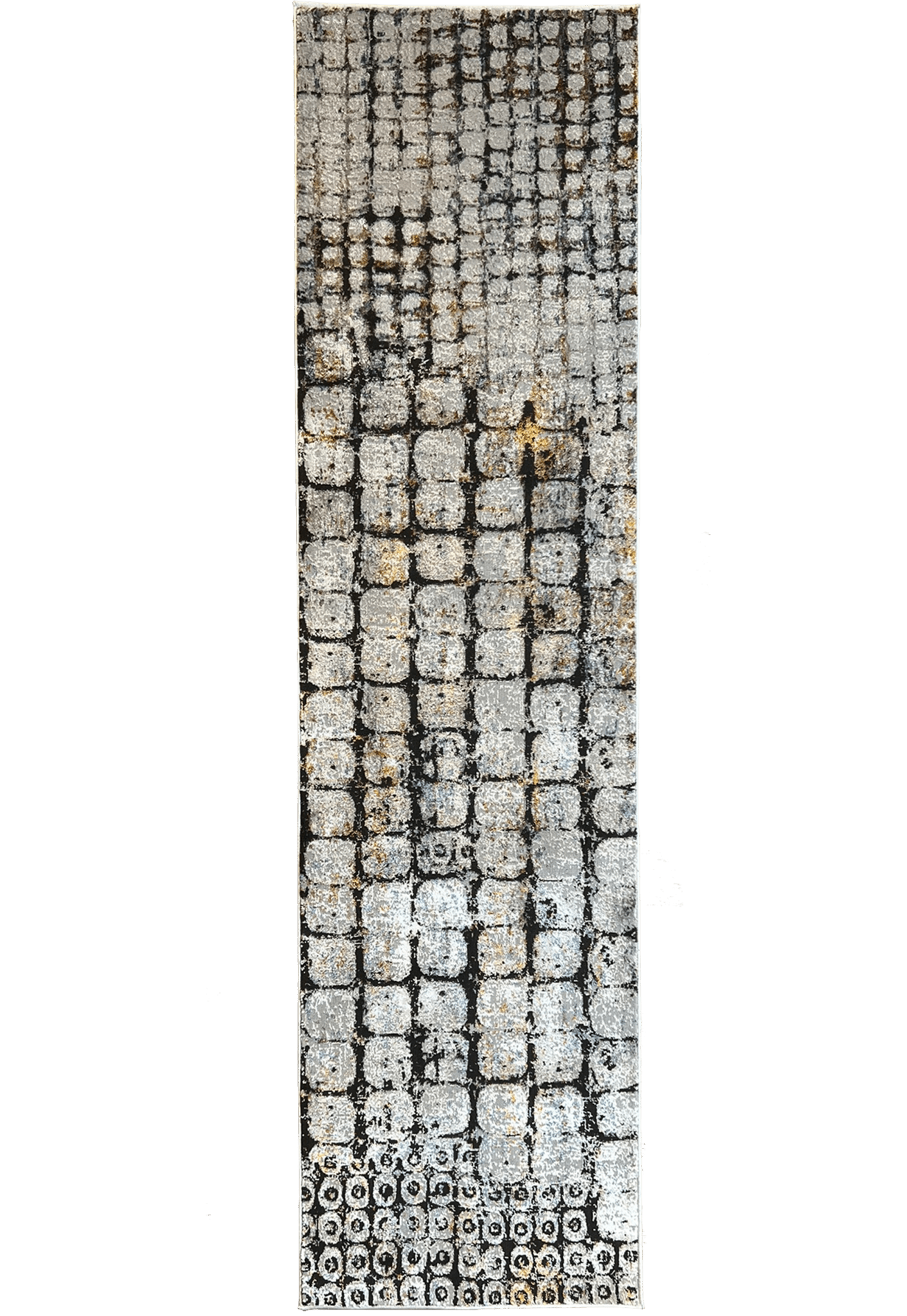 Cobble Coal Runner - Contemporary,Geomteric,Modern - DecoLiving