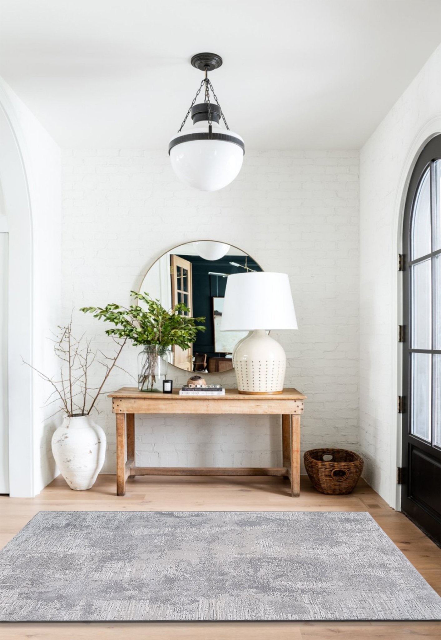 Conner Gray - Rectangular Rugs - DecoLiving
