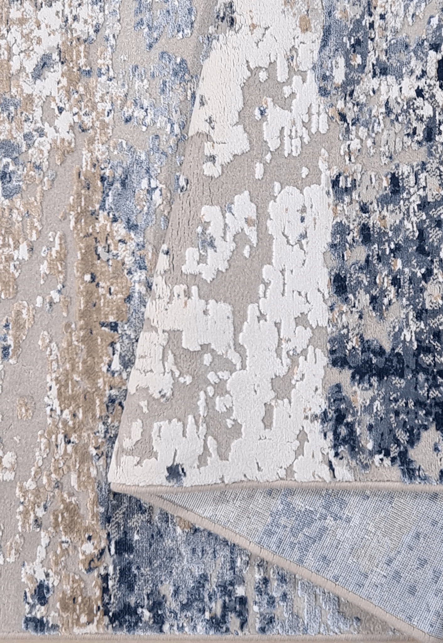 Cora Azure Square - Square Rug - DecoLiving