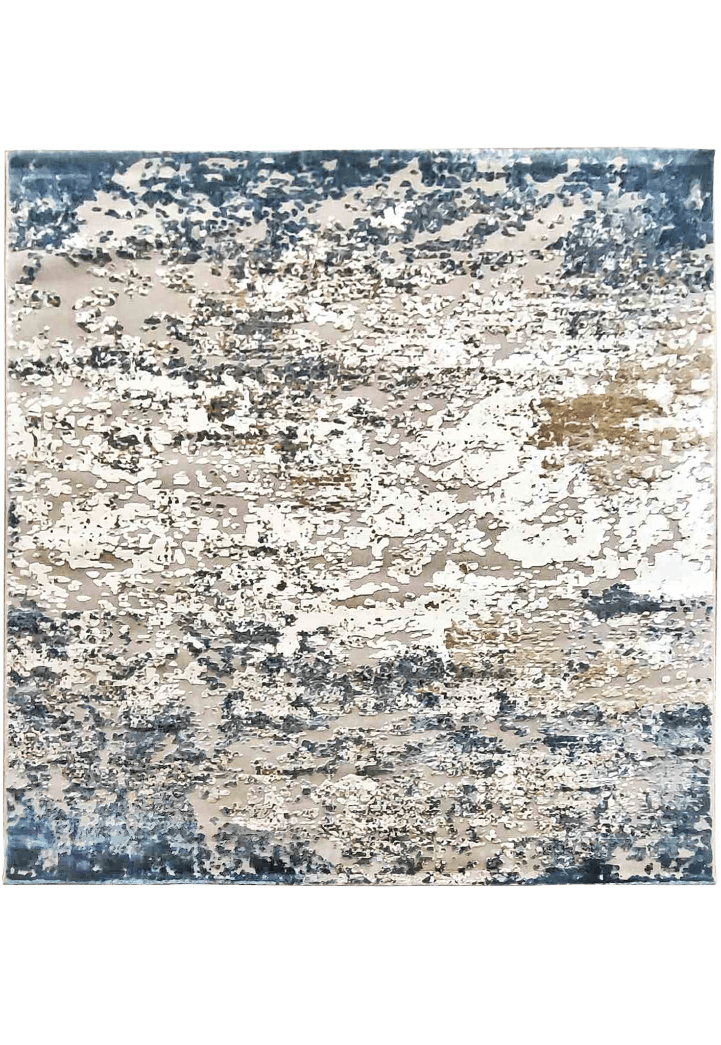 Cora Azure Square - Square Rug - DecoLiving