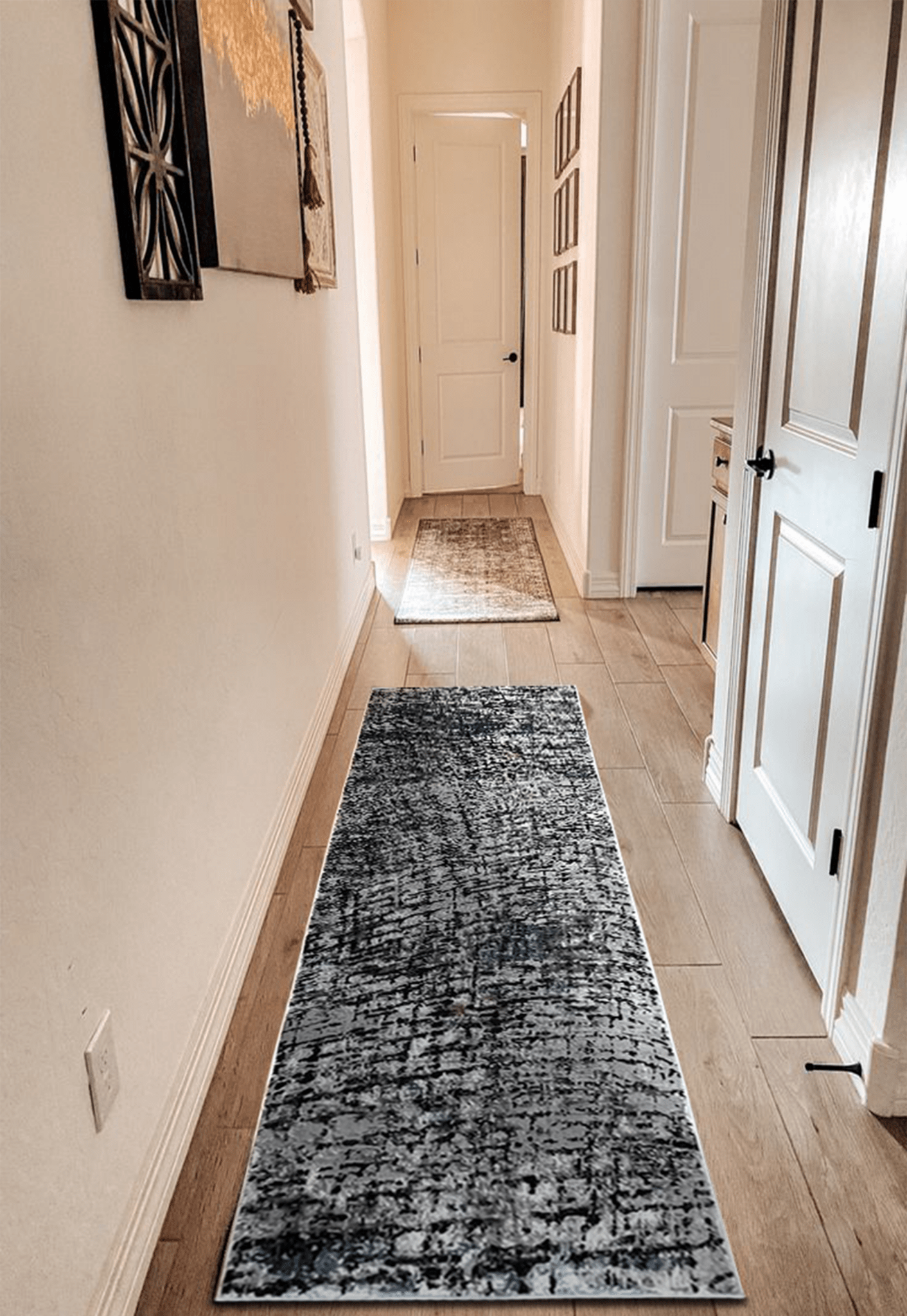 Crepe Pebble Runner - Runner Rugs - DecoLiving