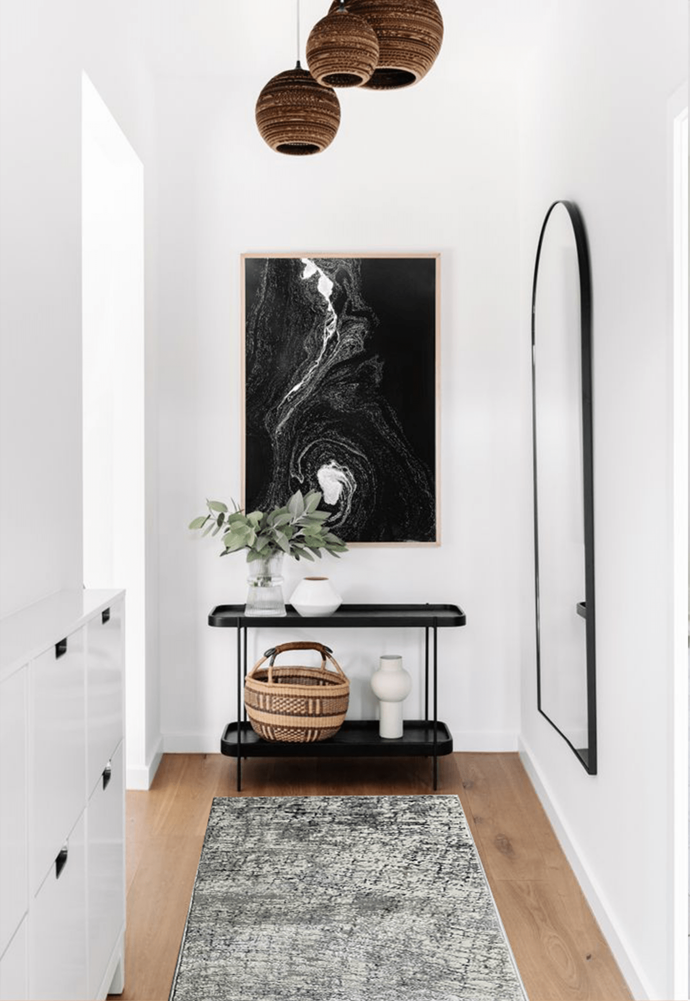 Crepe Shell Runner - Runner Rugs - DecoLiving