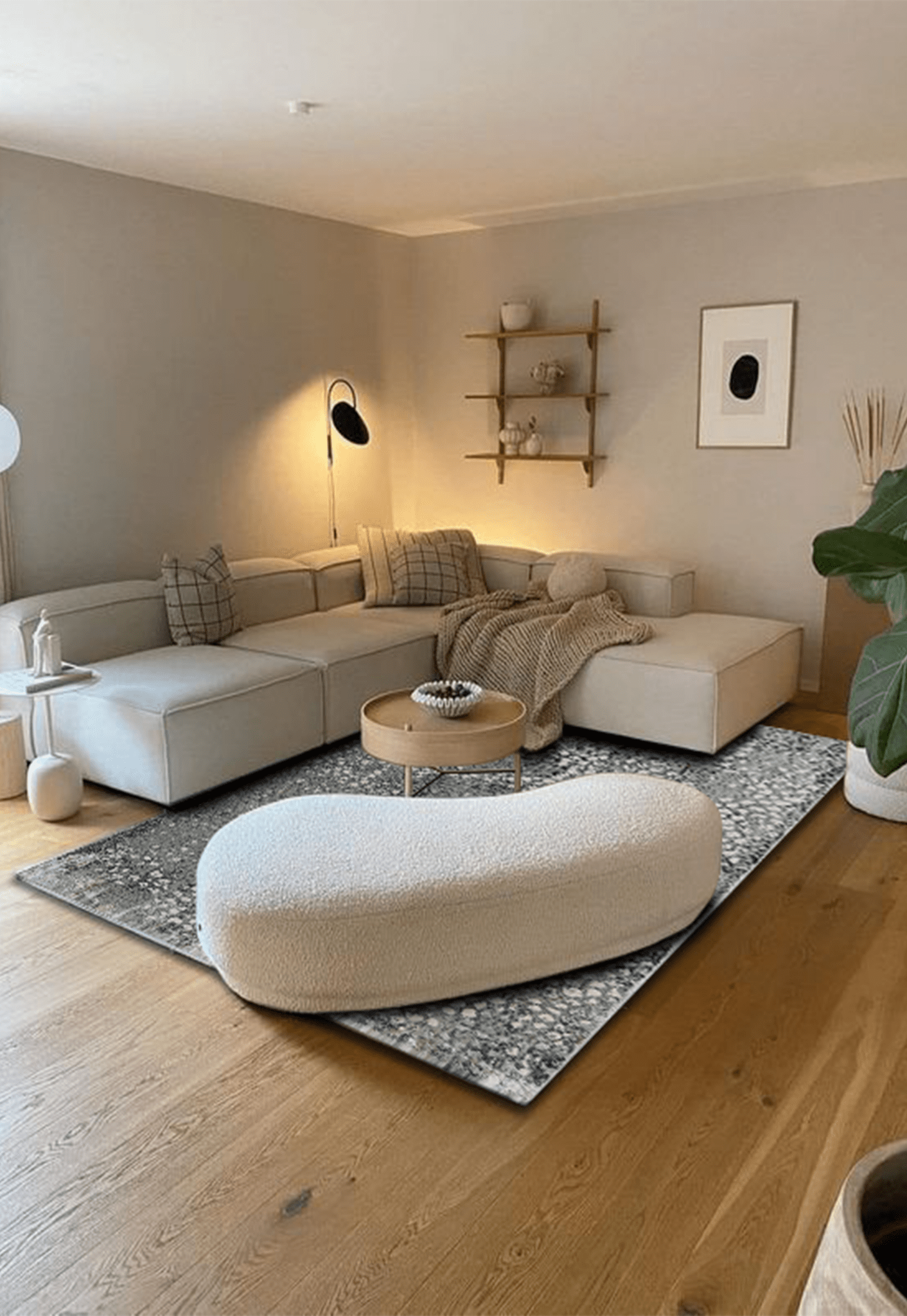 Dorsal Pebble - Rectangular Rugs - DecoLiving