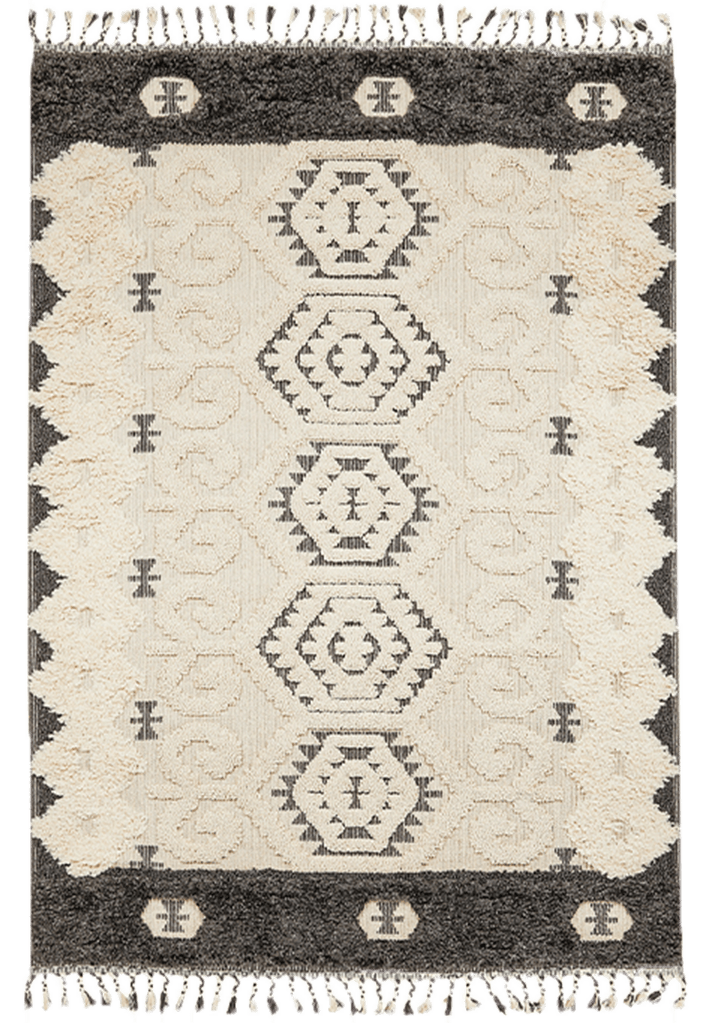 Fadel Dark Gray - Rugs - DecoLiving