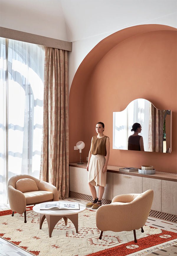 Fadel Orange - Rugs - DecoLiving