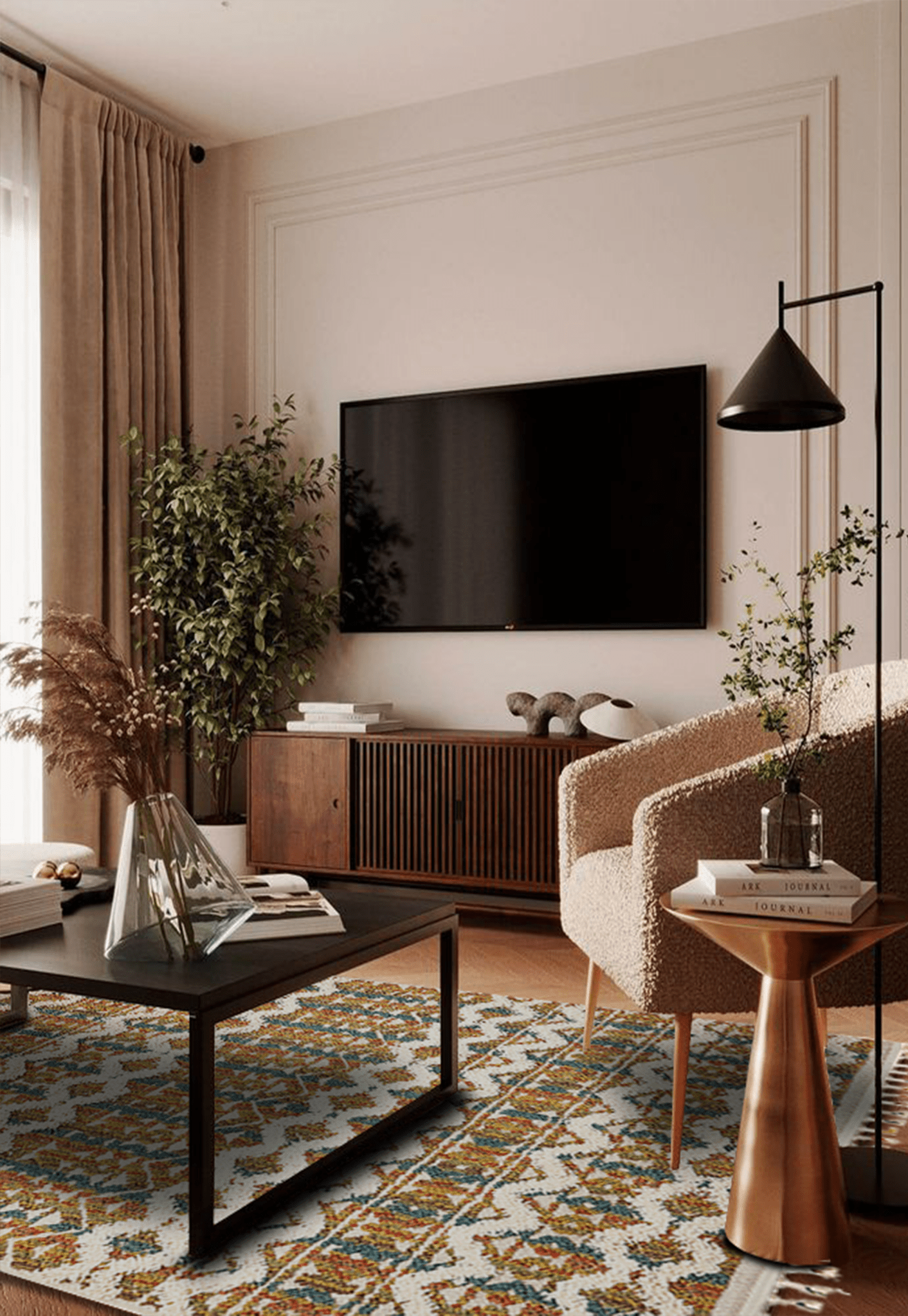 Fara Multi - Rectangular Rugs - DecoLiving