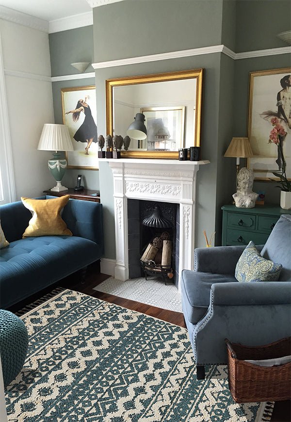 Fara Teal - Rugs - DecoLiving