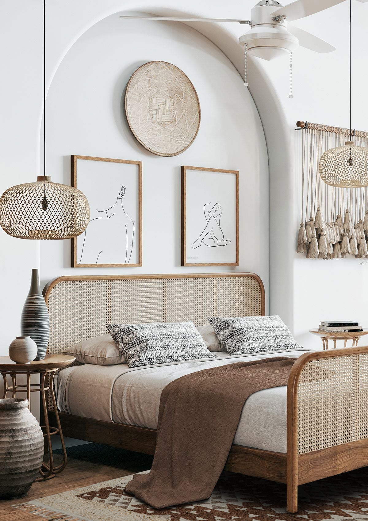 Fariya Brown - Rectangular Rugs - DecoLiving