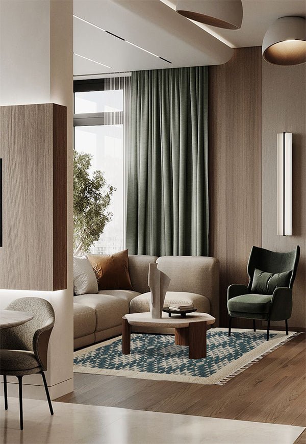 Fariya Teal - Rugs - DecoLiving