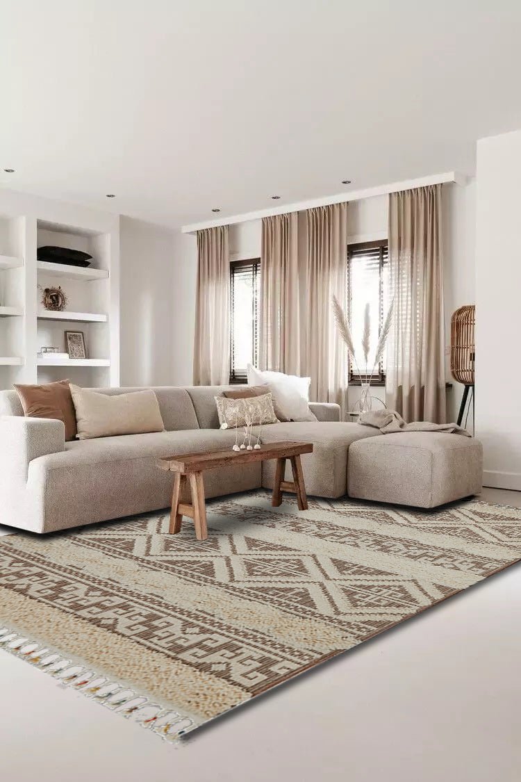 Fenna Brown - Rectangular Rugs - DecoLiving
