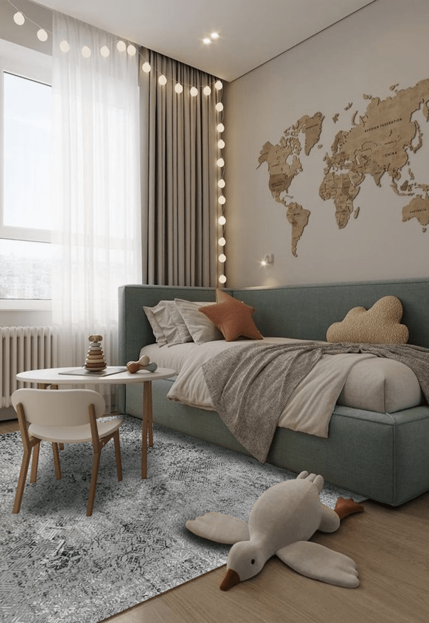 Mehir Beige - Rectangular Rugs - DecoLiving