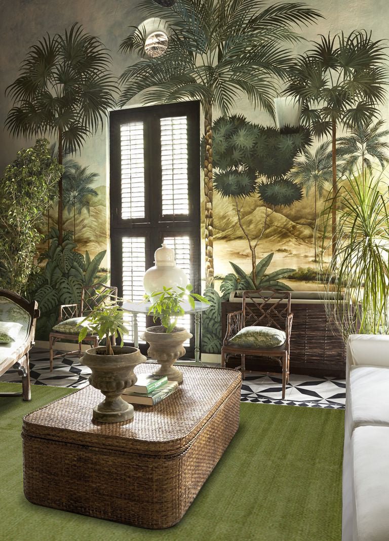 Niven Green - Rectangular Rugs - DecoLiving
