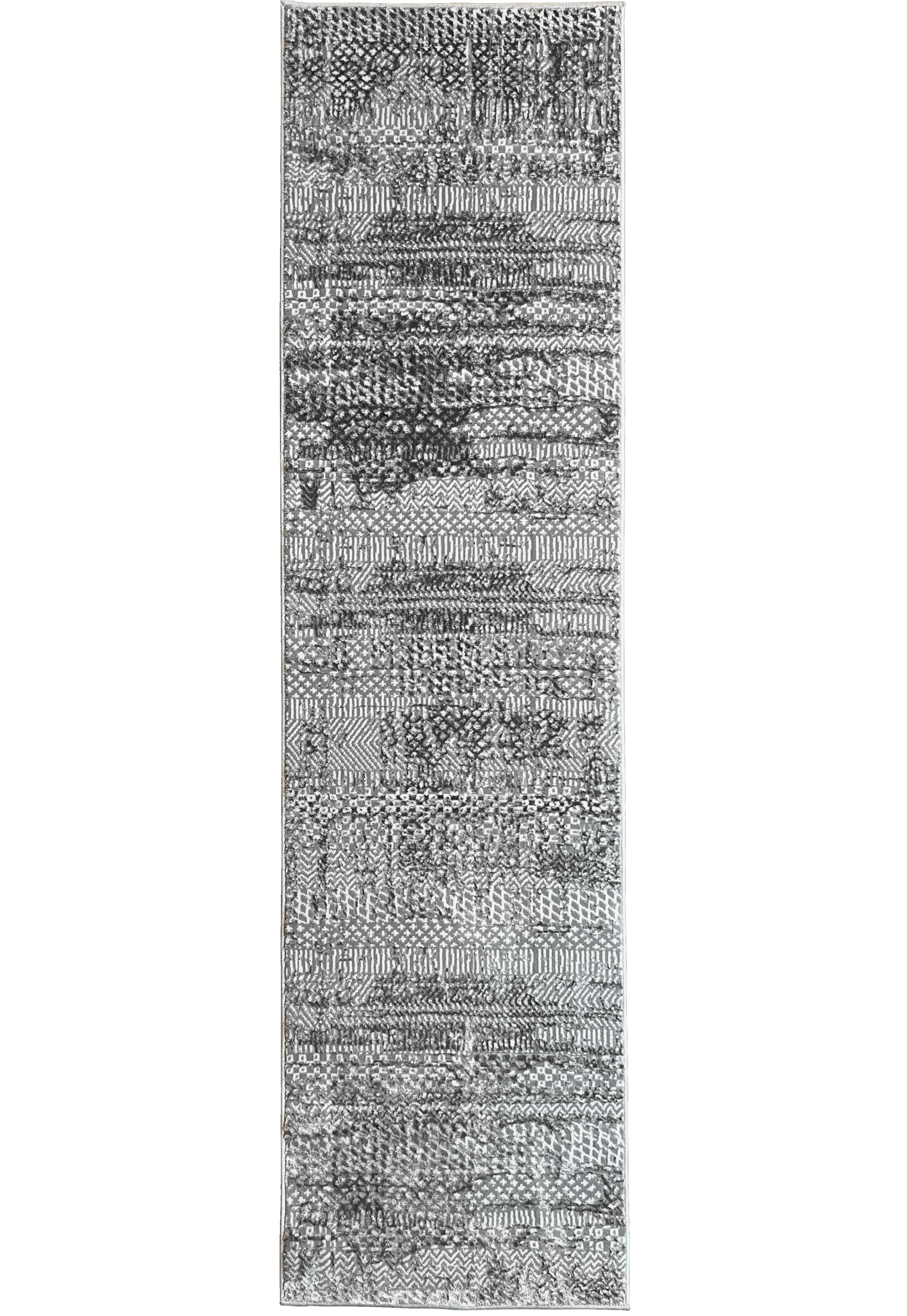 Patch Gray Runner - Contemporary,Minimal,Modern - DecoLiving