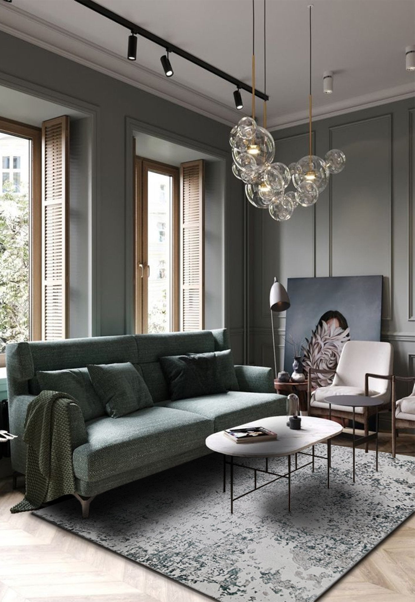 Peyton Emerald - Rectangular Rugs - DecoLiving