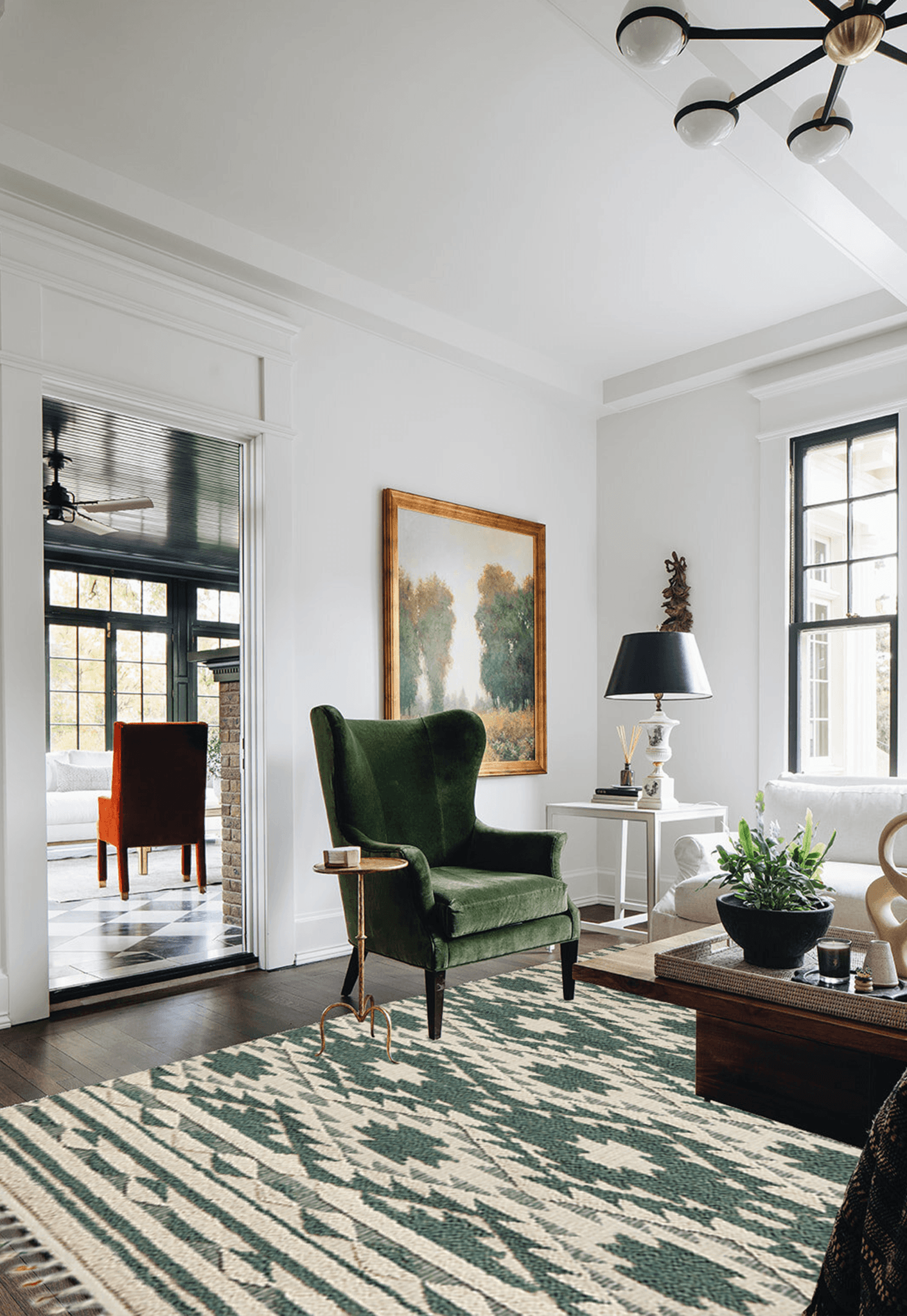 Rabiah Green - Rugs - DecoLiving