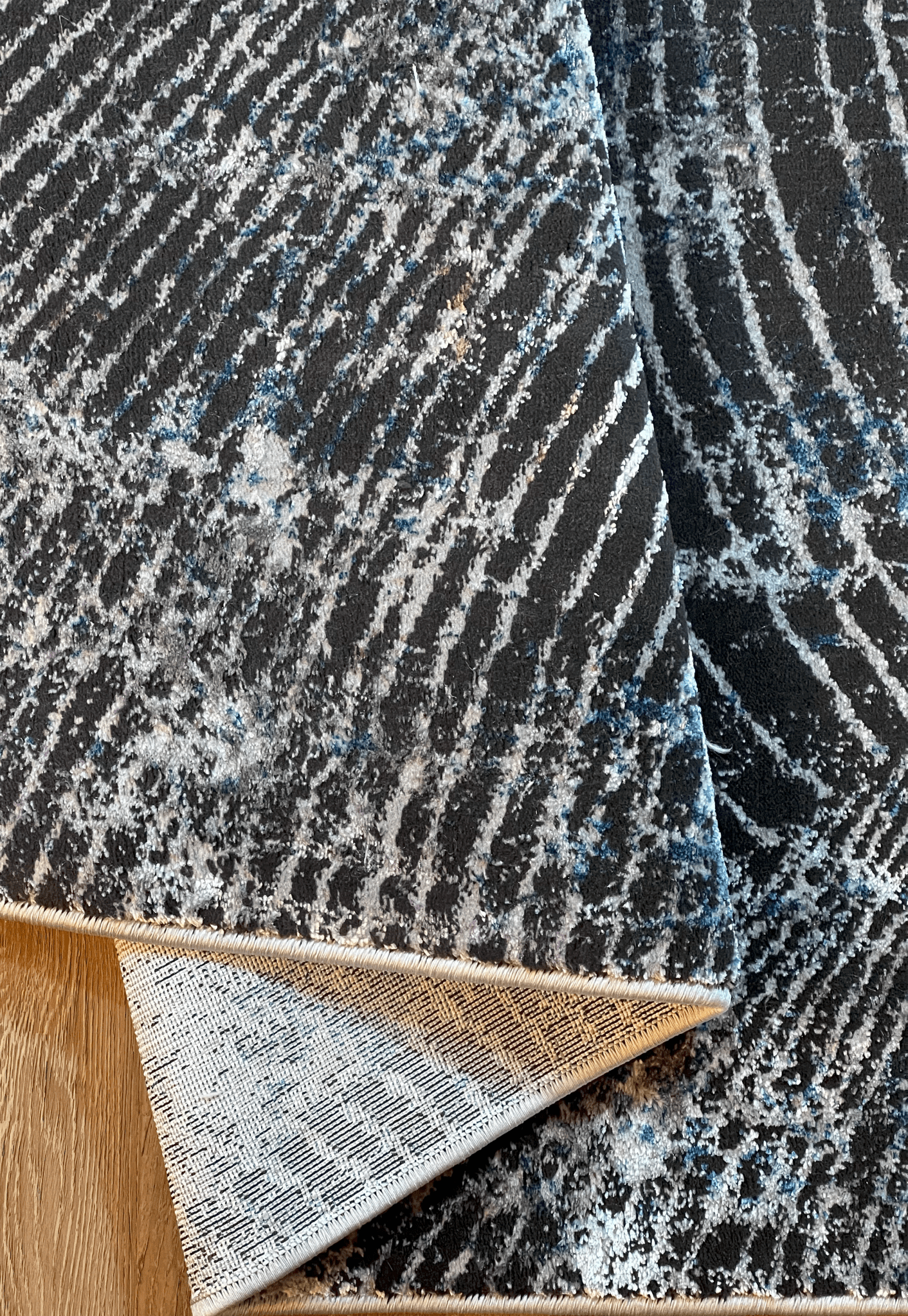 Ridge Coal Runner - Contemporary,Modern - DecoLiving