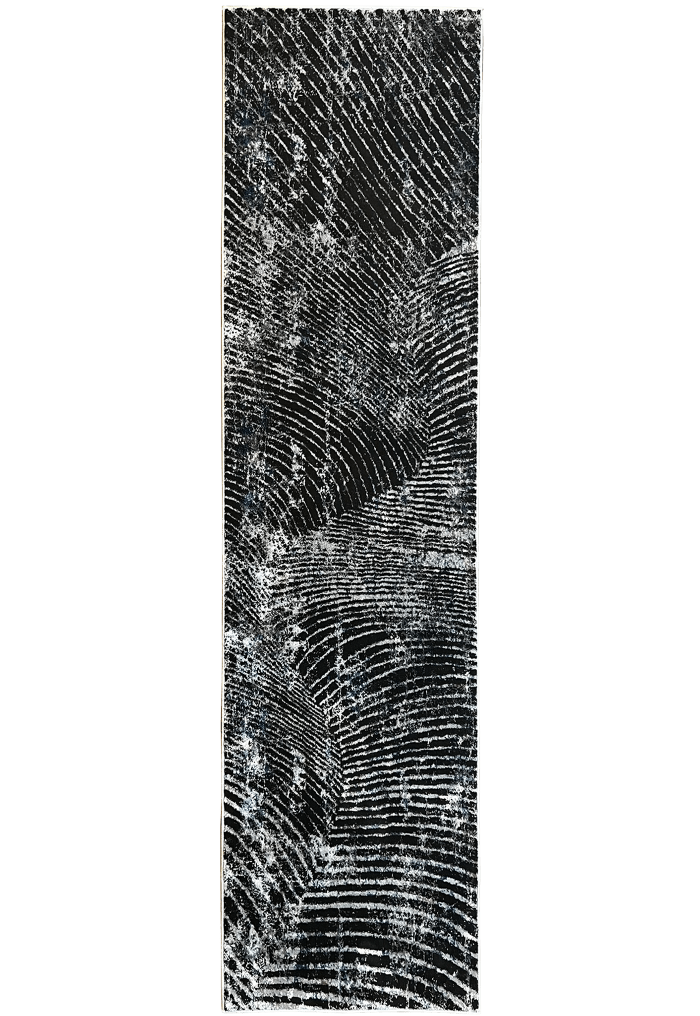 Ridge Coal Runner - Contemporary,Modern - DecoLiving