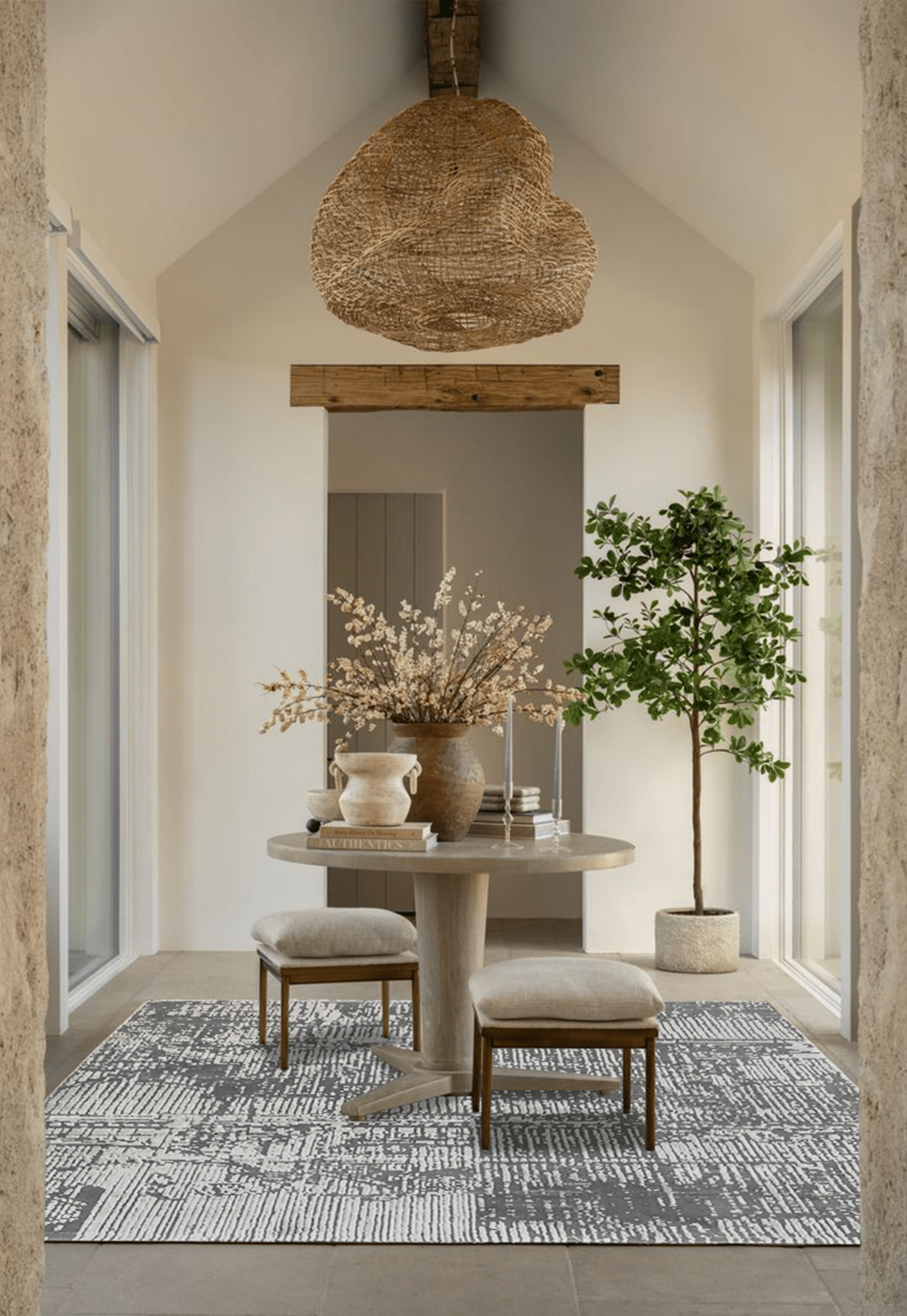 Senar Ash - Rectangular Rugs - DecoLiving