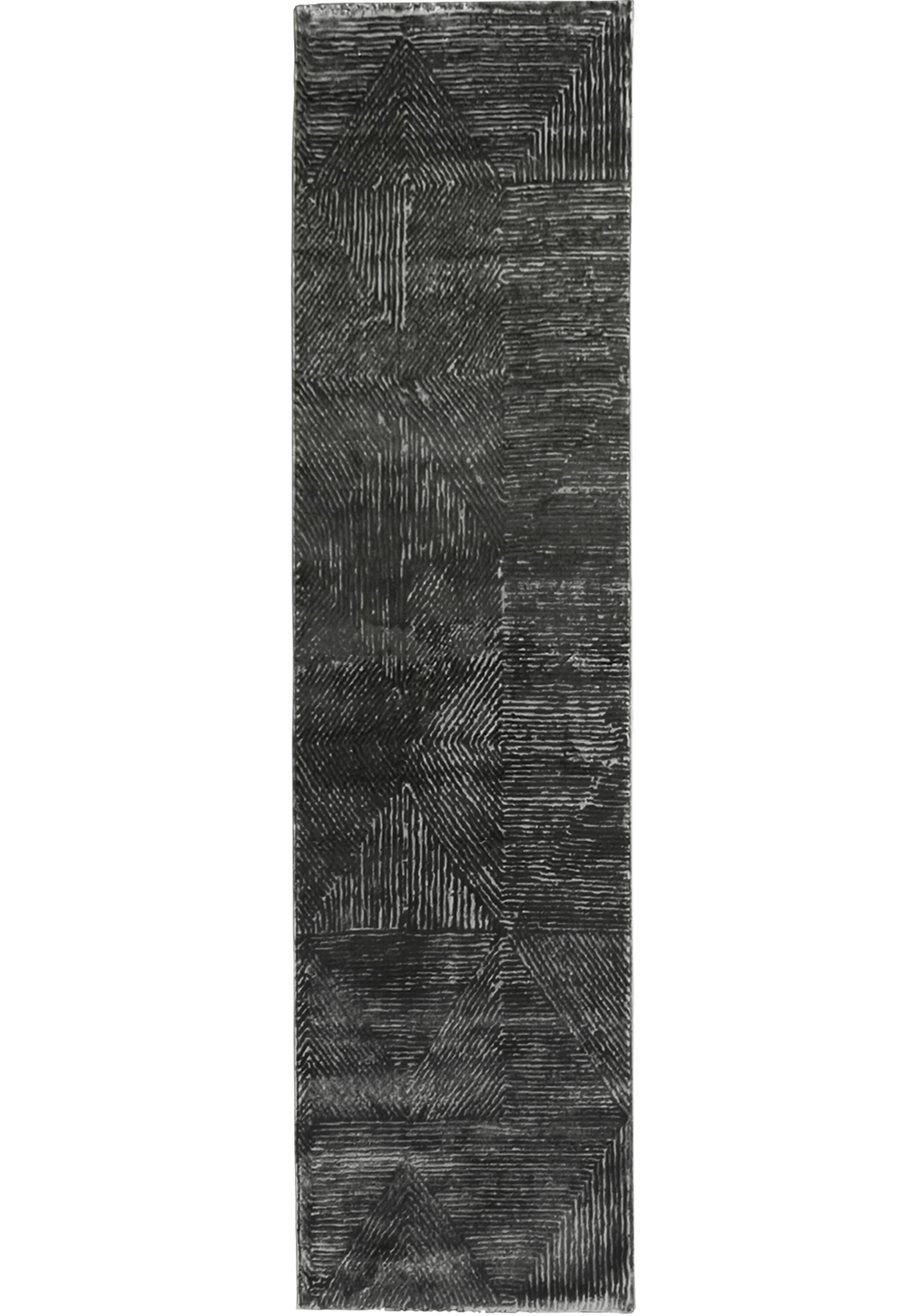 Shale Gray Runner - Contemporary,Geomteric,Modern - DecoLiving