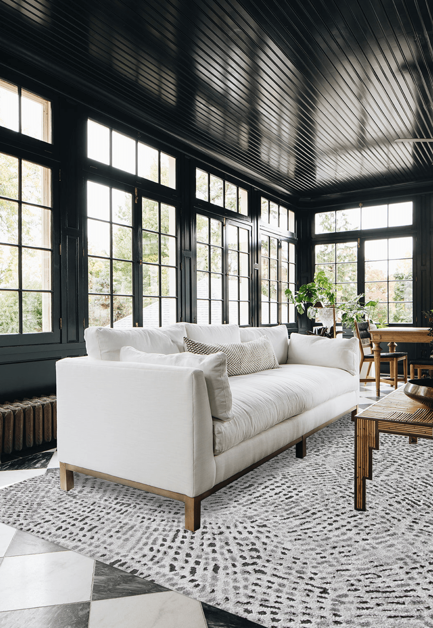 Syrus Charcoal - Rugs - DecoLiving
