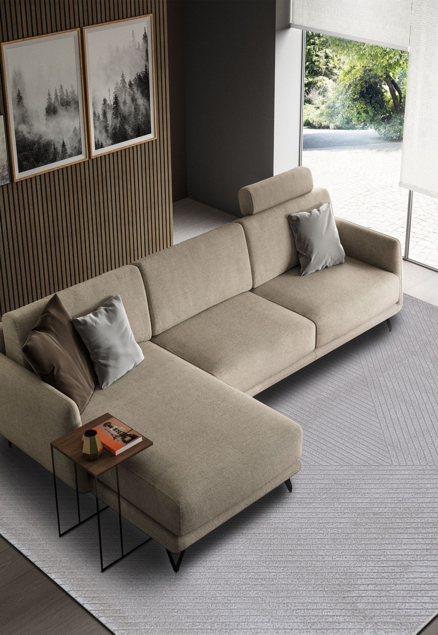 Tayton Flax - Rectangular Rugs - DecoLiving