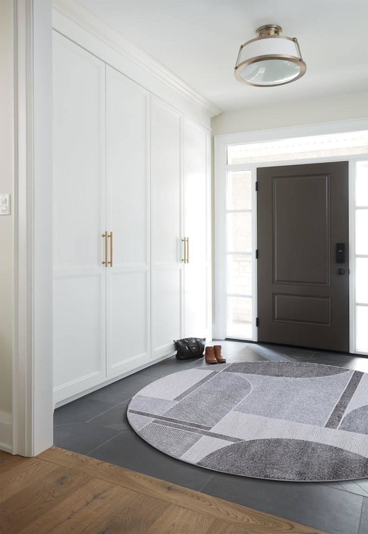 Veda Stone Round - Round Rugs - DecoLiving