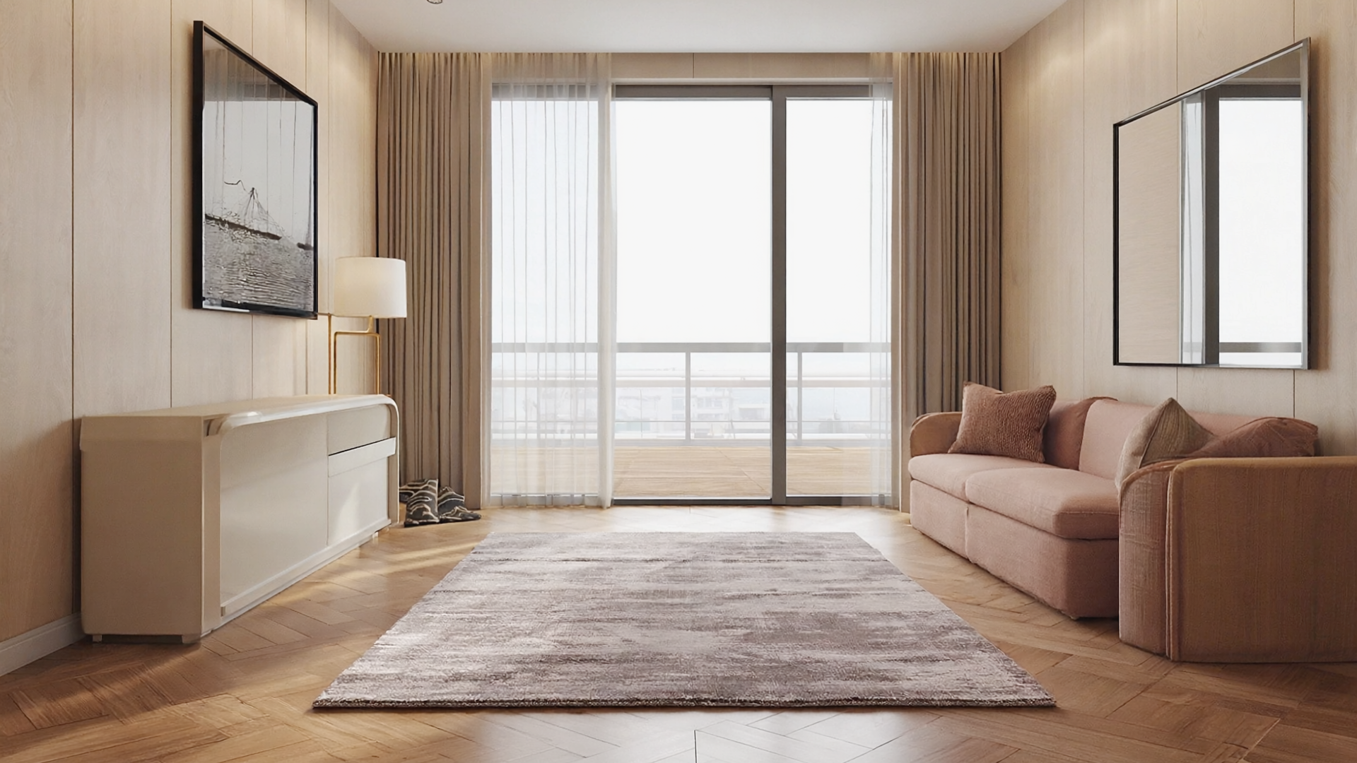 Affordable yet high-quality rug in a Filipino home.