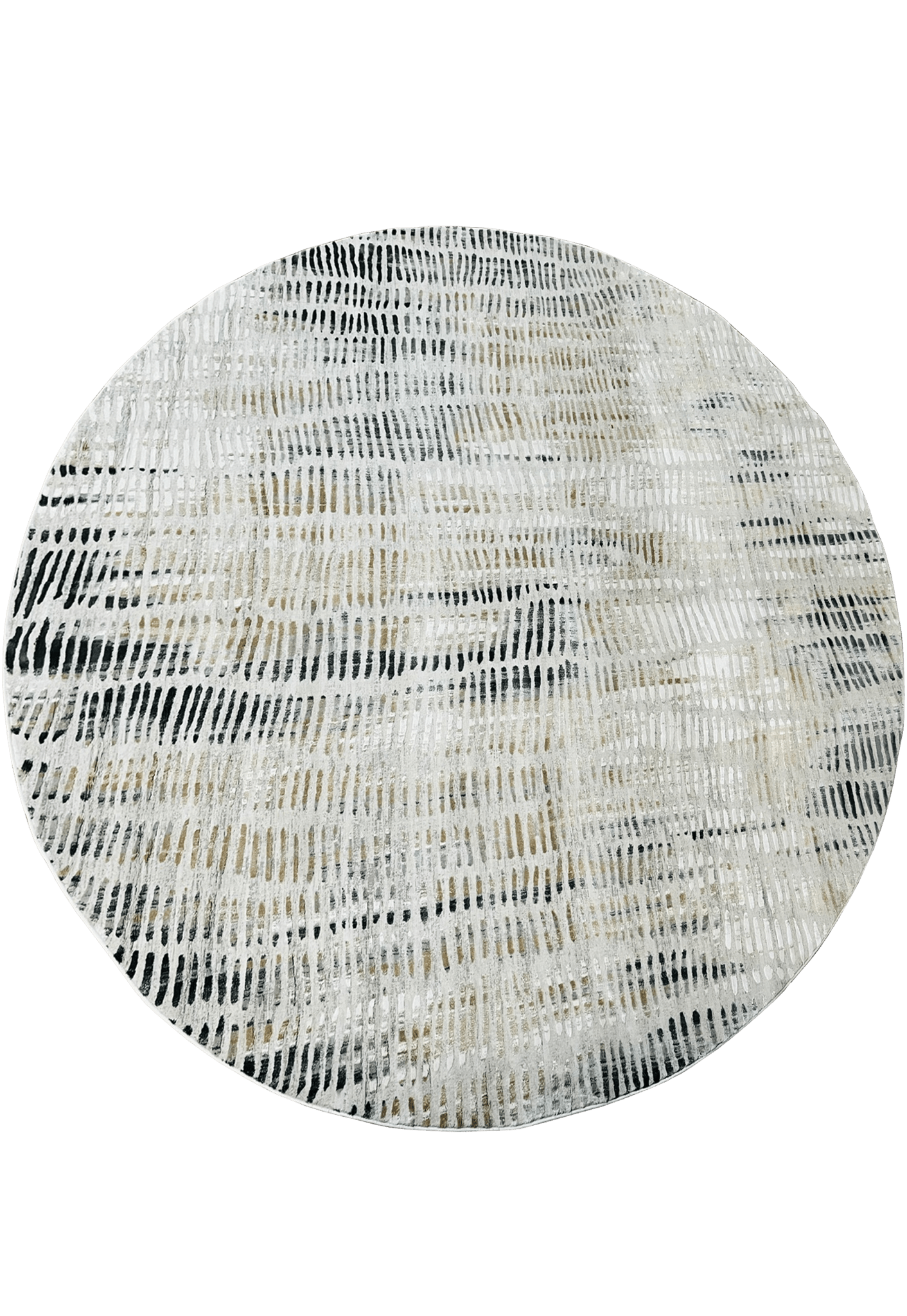 Asel Beige Round - Round Rugs - DecoLiving