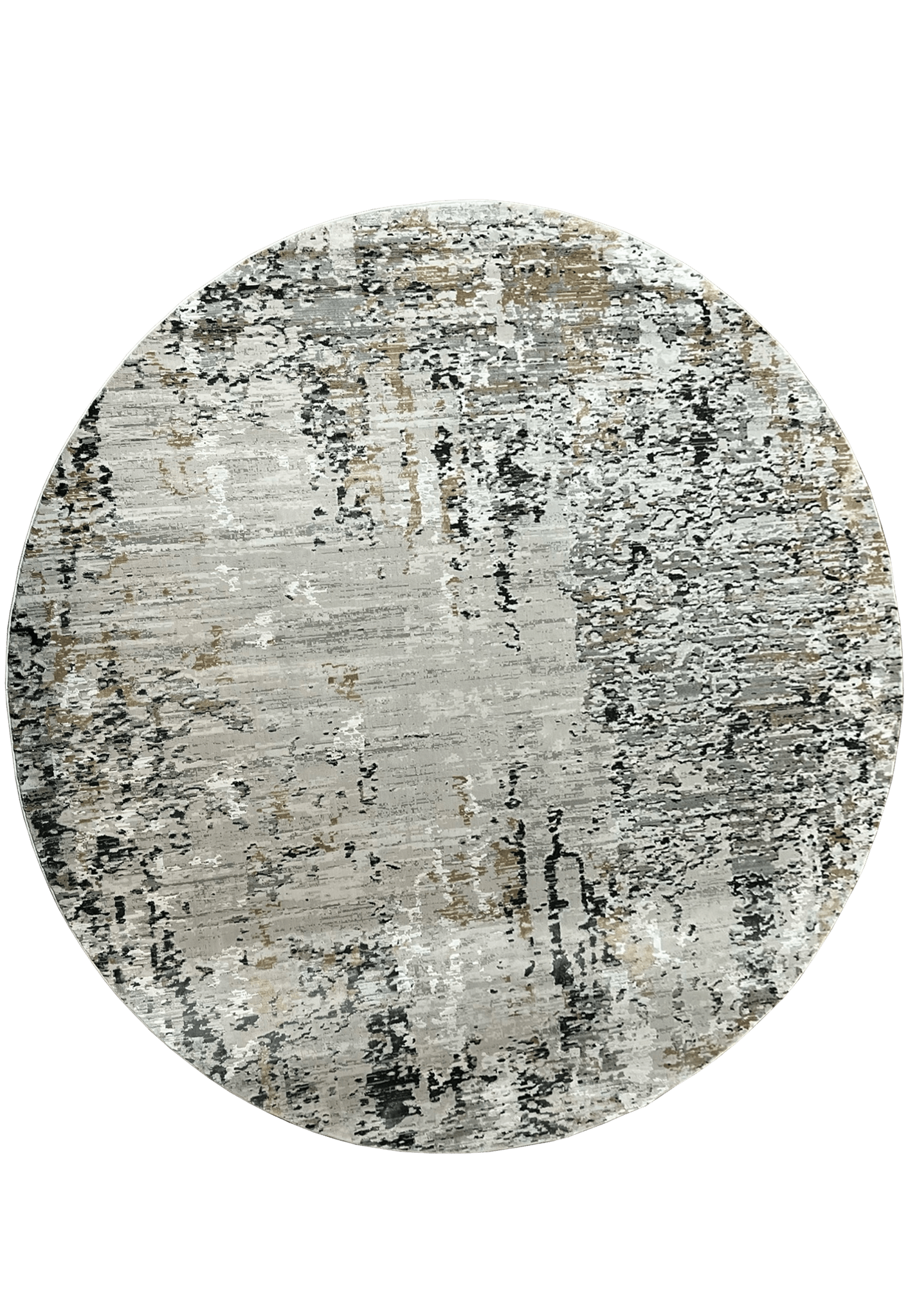 Melih Beige Round - Round Rugs - DecoLiving