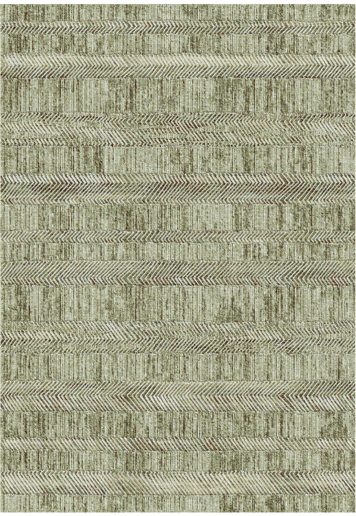ADEN MOSS - Contemporary Rectangular Rug