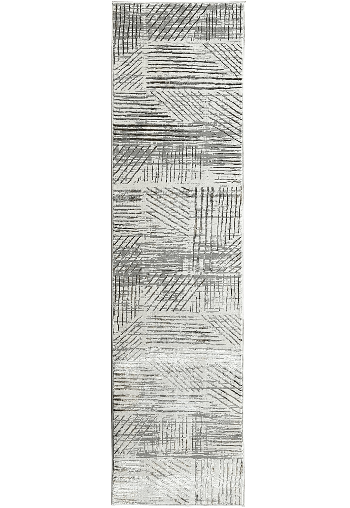 Lycra Beige Runner - Contemporary,Geomteric,Modern - DecoLiving