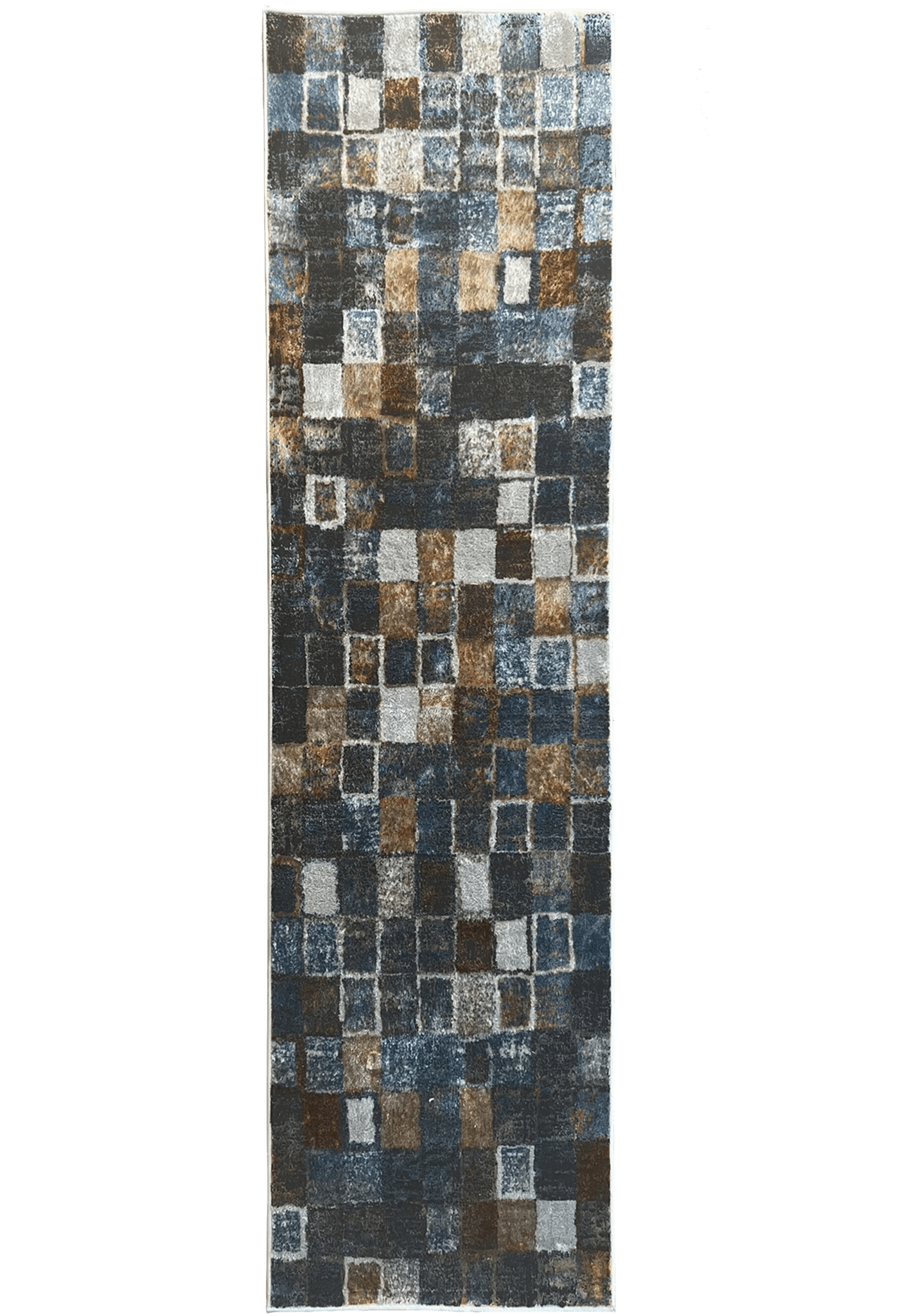 Rubix Rust Runner - Contemporary,Geomteric,Modern - DecoLiving